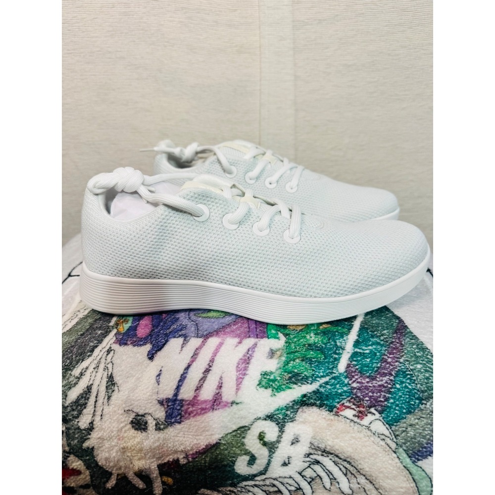 Allbirds Tree Runner NZ Blizzard White Mesh Sneakers Mens 13.5 A11918M135